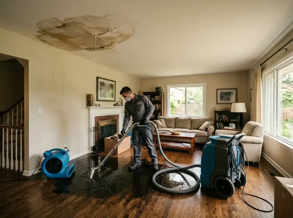 attic-pipe-burst-ceiling-drip-008 — frequently asked questions, Water Damage Restoration & Carpet Care in Derby, CO